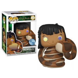 Figurine - Pop! Disney - Le Livre de la Jungle - Mowgli avec Kaa - N° 987 - Funko