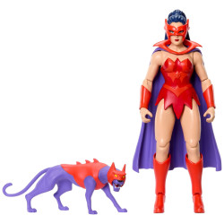 Figurine - Les Maitres de l'Univers MOTU - Origins - Catra - Mattel