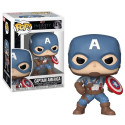 Figurine - Pop! Marvel - The Infinity Saga - Captain America - N° 1476 - Funko