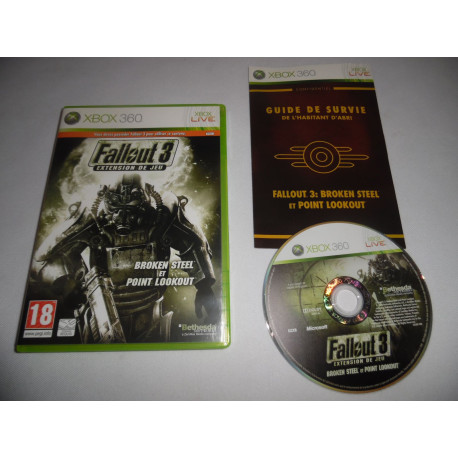 Jeu Xbox 360 - Fallout 3 Extension de jeu - Broken Steel et Point Lookout