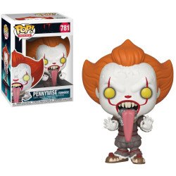 Figurine - Pop! Movies - Ça 2 - Pennywise with Dog Tongue - N° 781 - Funko