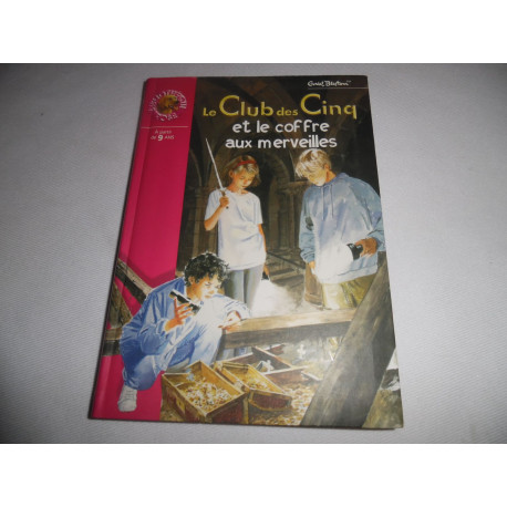 Livre - Le Club des Cinq et le coffre aux merveilles - Enid Blyton - Bibliothèque rose