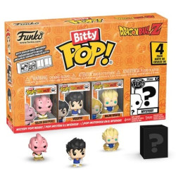 Pack de 4 Figurines - Bitty Pop! Animation - Dragon Ball Z - Kid Buu - Funko