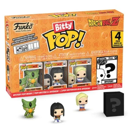 Pack de 4 Figurines - Bitty Pop! Animation - Dragon Ball Z - Cell - Funko