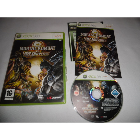 Jeu Xbox 360 - Mortal Kombat vs DC Universe