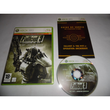 Jeu Xbox 360 - Fallout 3 Extension de jeu - The Pit et Operation Anchorage