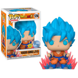 Figurine - Pop! Animation - Dragon Ball Super - SSGSS Goku (Kaio-Ken x20) - N° 1256 - Funko