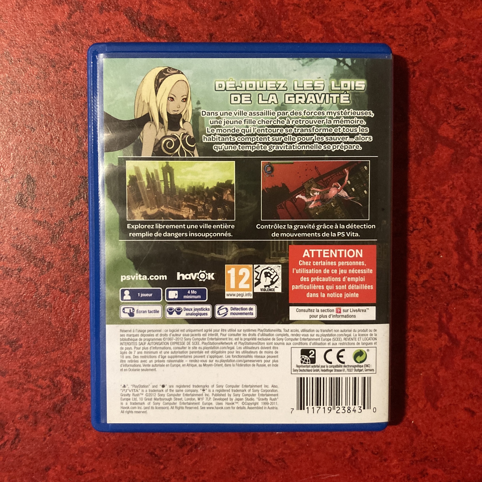 Gravity Daze / Gravity Rush (PS Vita)