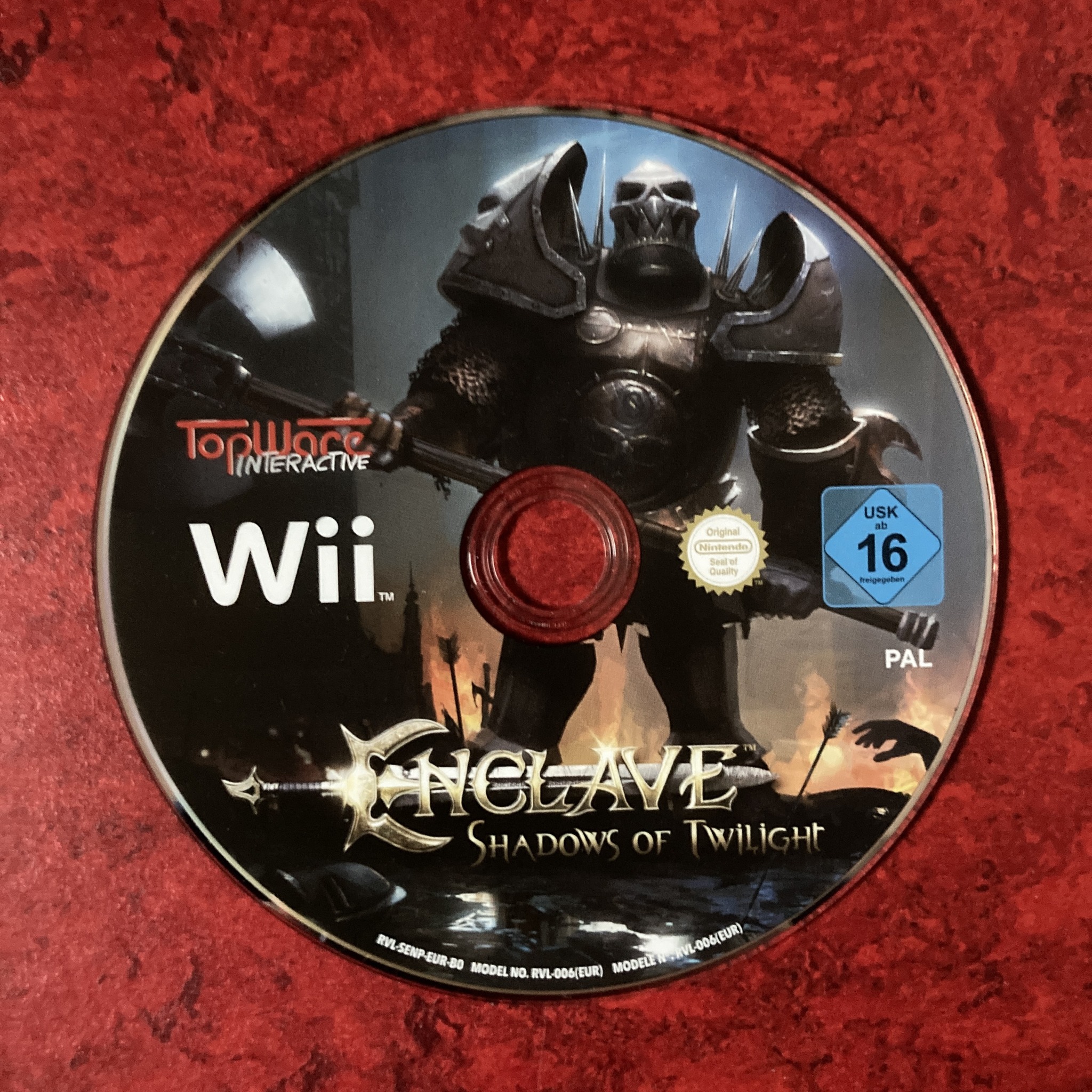 Enclave – Shadows of Twilight (Wii) disque