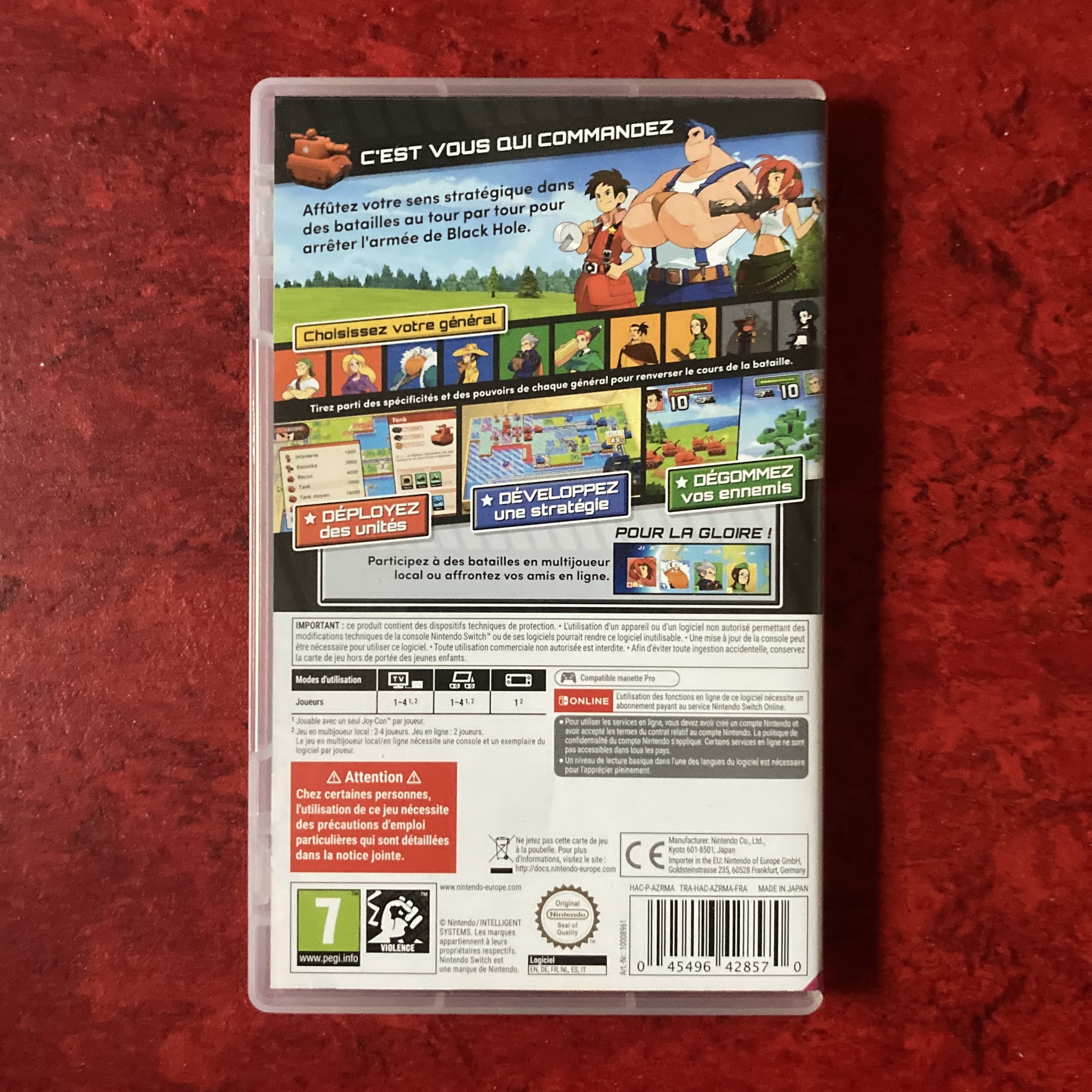 Advance Wars 1+2 – Re-Boot Camp (Switch)