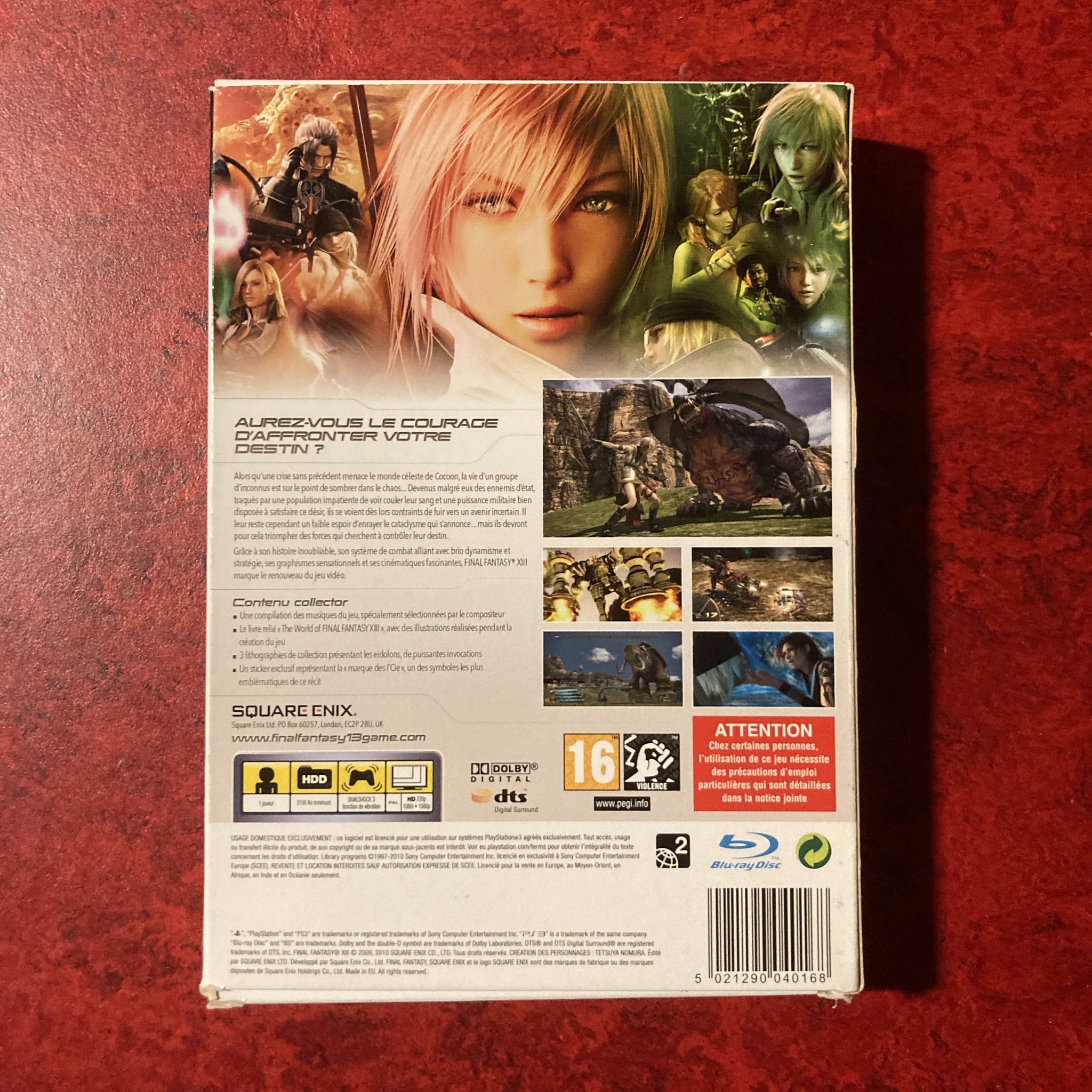 Final Fantasy XIII – Édition Collector Limitée (PS3 / Xbox 360)