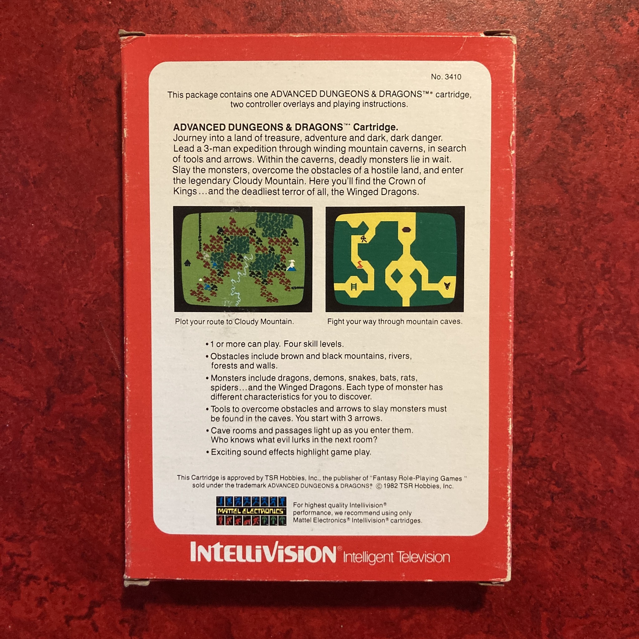 Advanced Dungeons & Dragons Cartridge (IntelliVision)