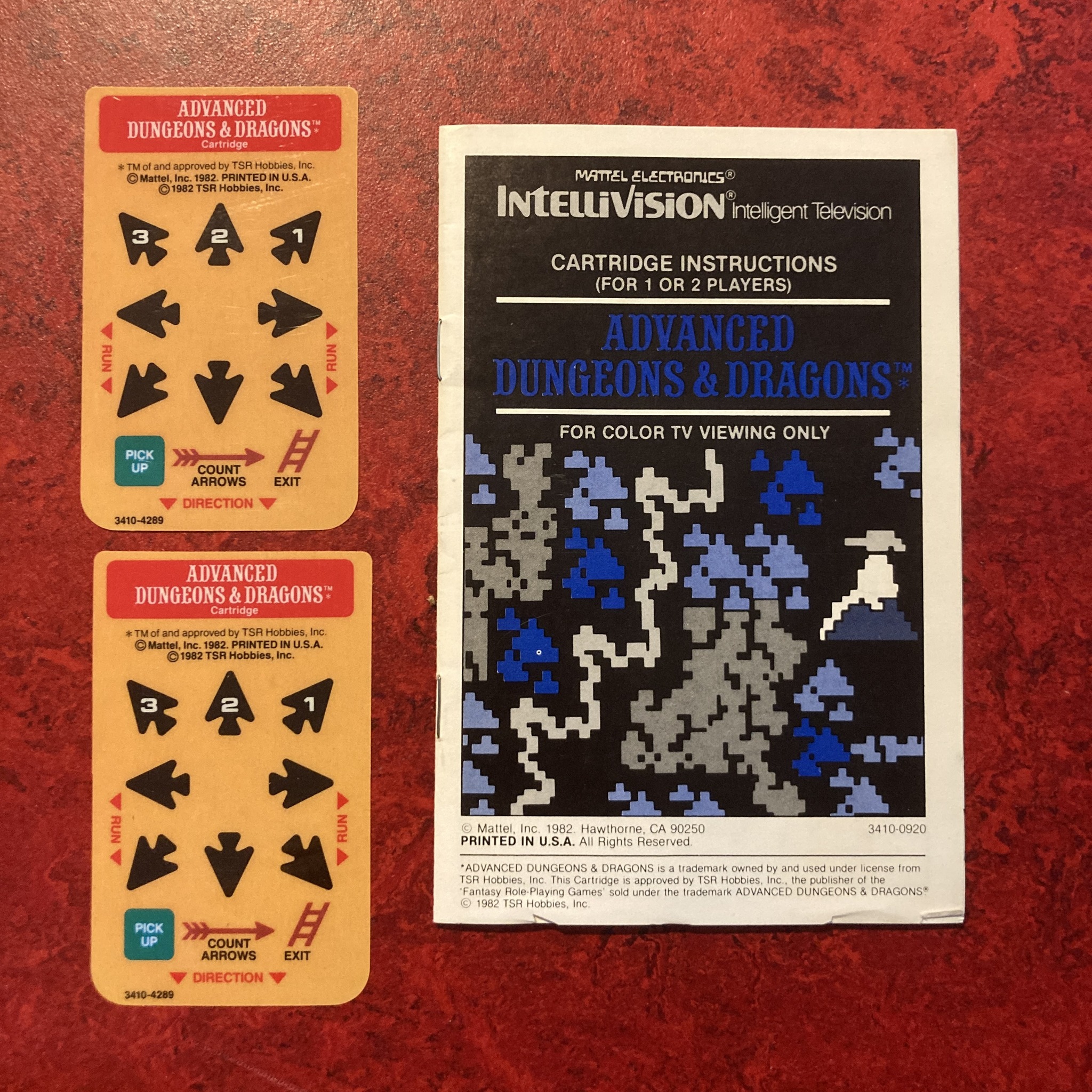 Advanced Dungeons & Dragons Cartridge (IntelliVision)