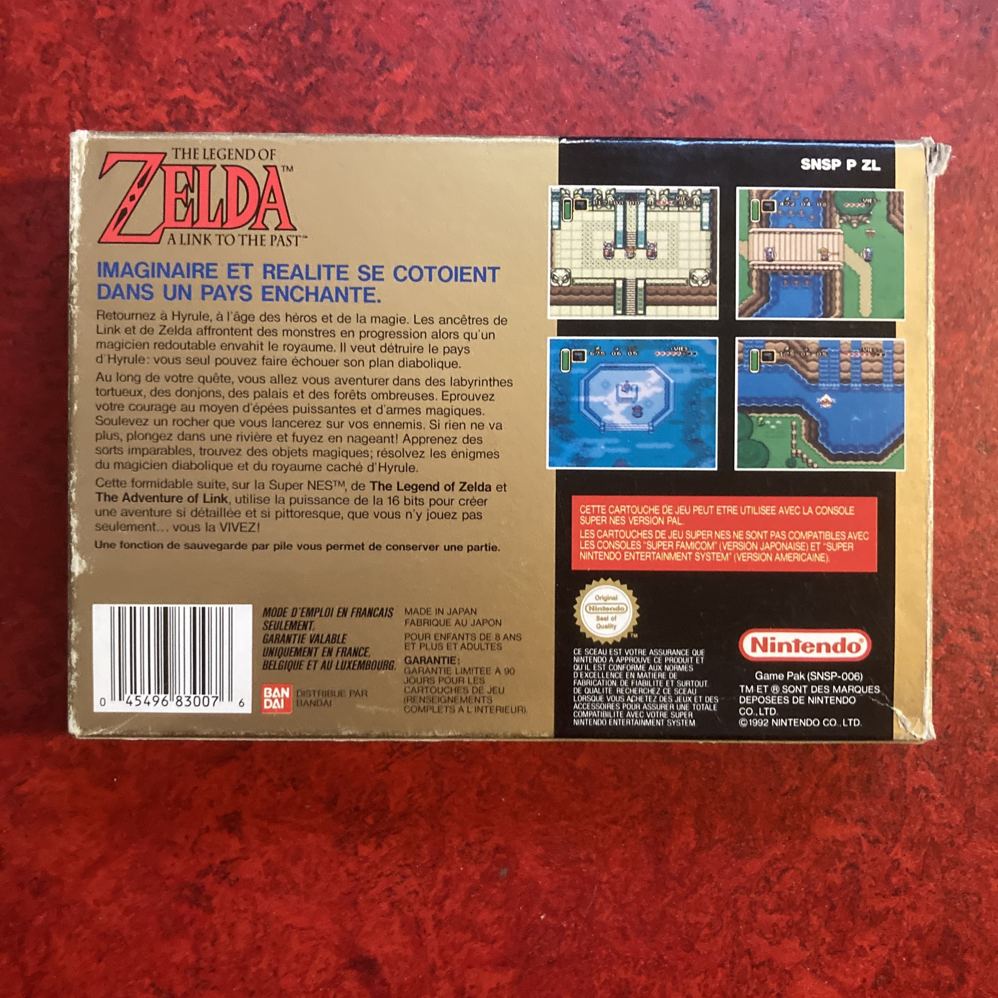 The Legend of Zelda : A Link to the Past (Super Nintendo / SFC)