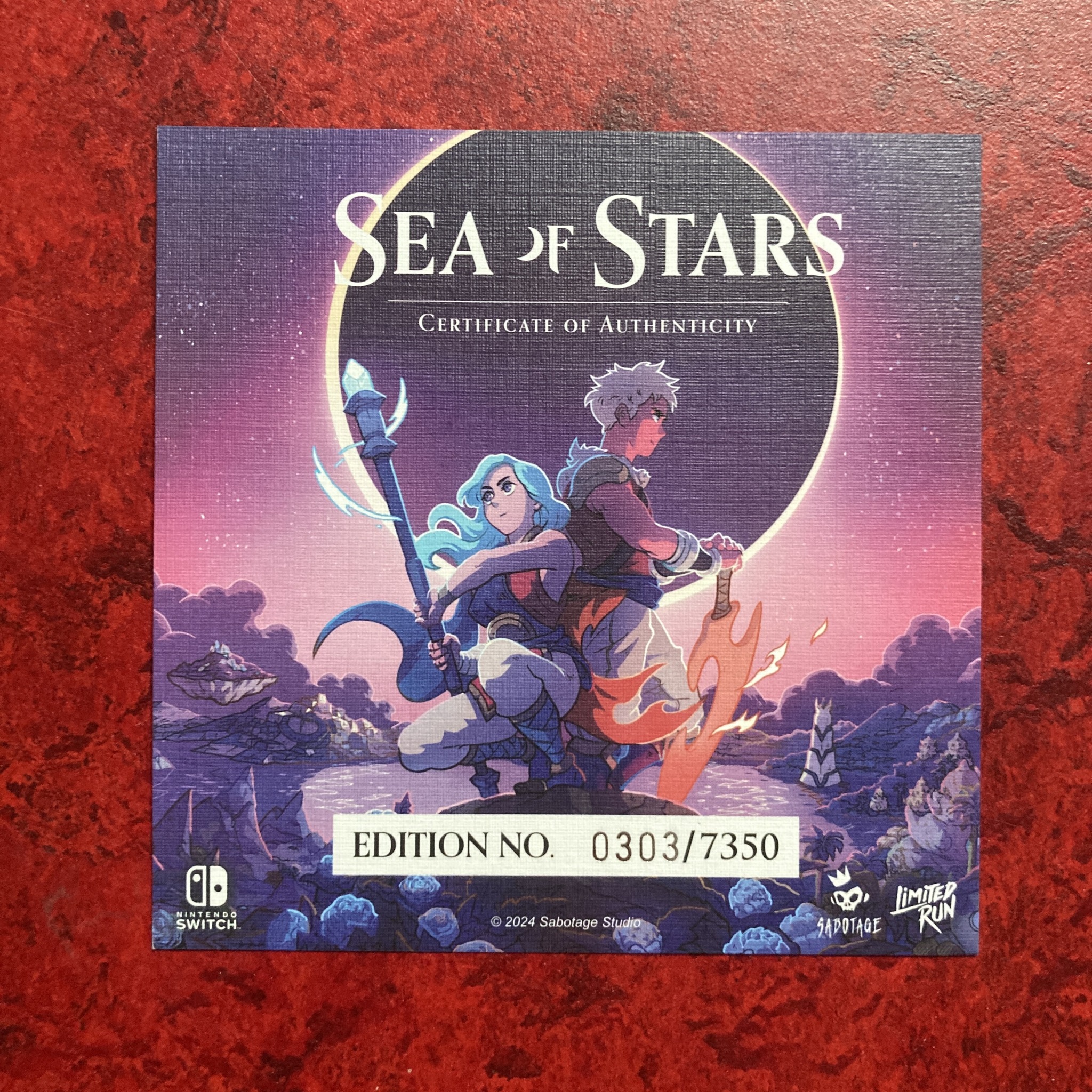 Sea of Stars (PS5, PS4, Xbox Series, Switch)