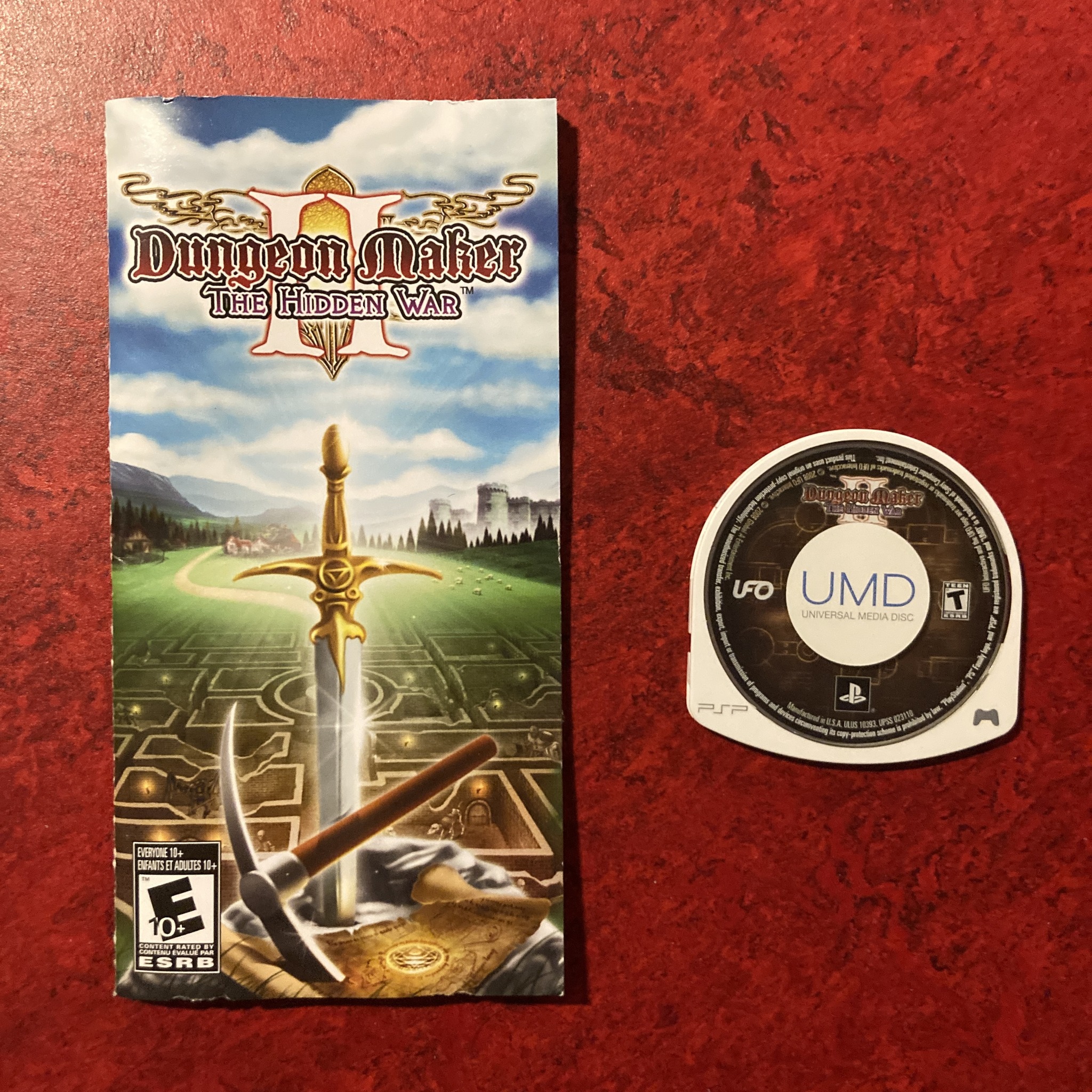 Dungeon Maker II : The Hidden War / Chronicle of Dungeon Maker II (PSP)