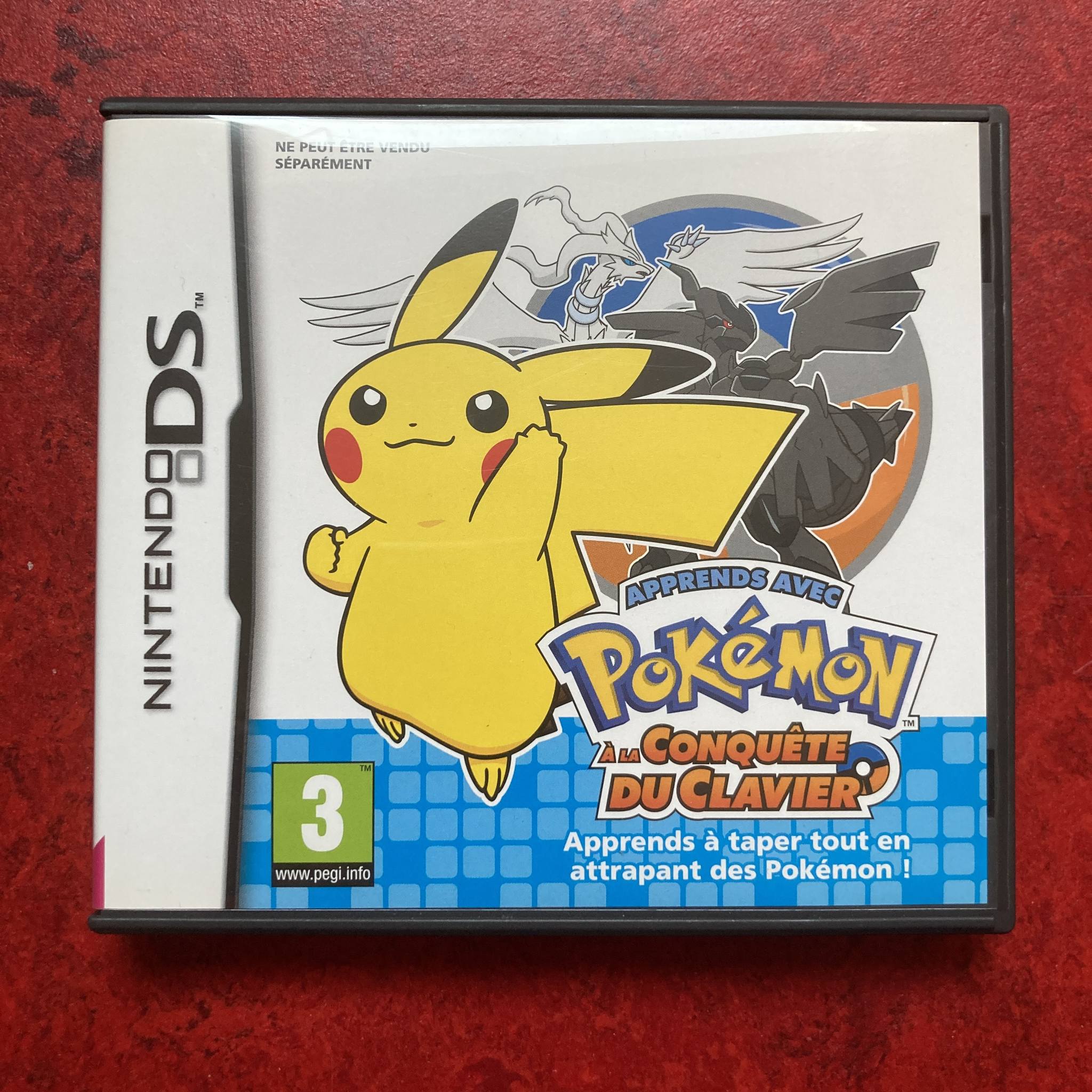 Apprends avec Pokémon : À la conquête du clavier / Battle & Get! Pokémon Typing DS (Nintendo DS)