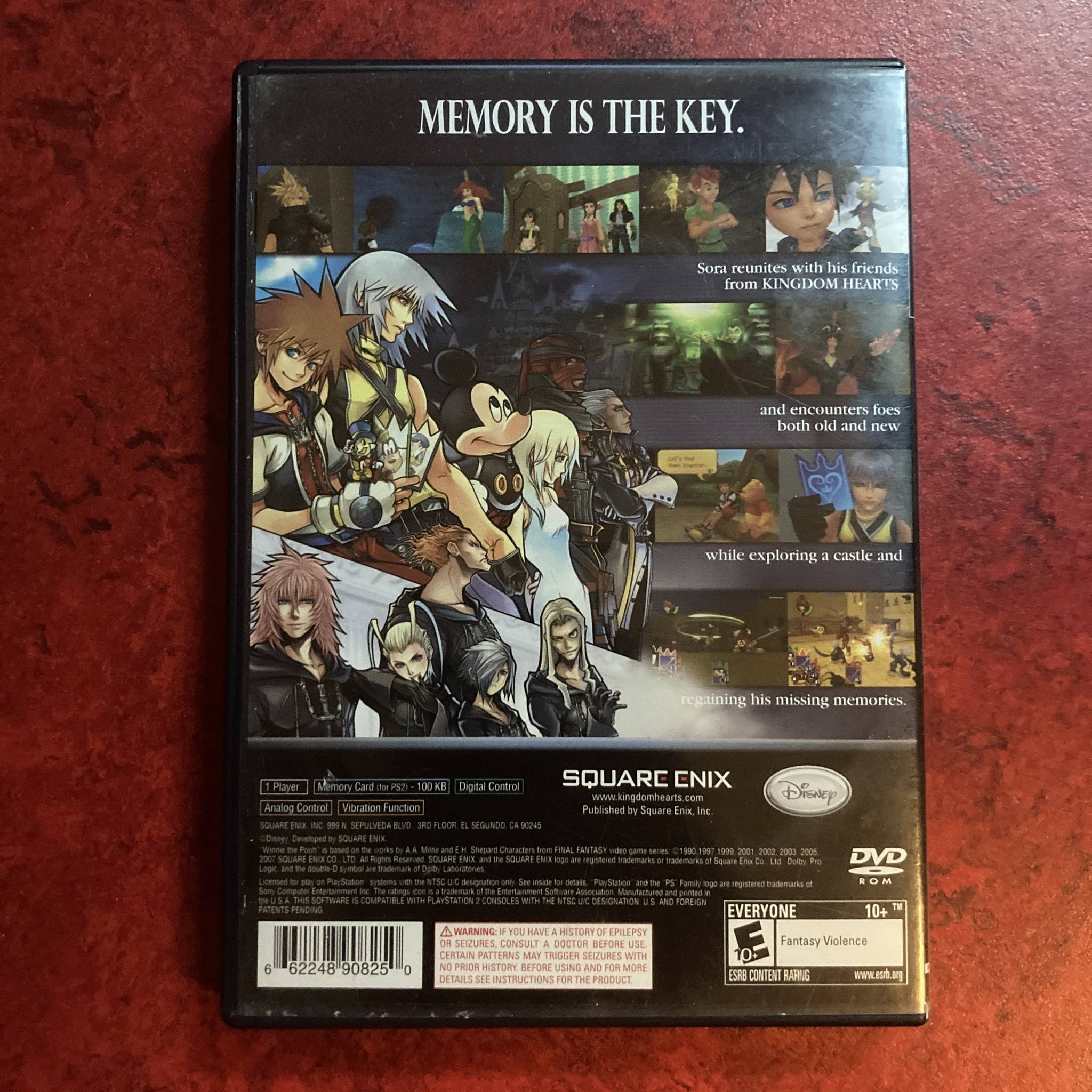 Kingdom Hearts Re: Chain of Memories (PS2)