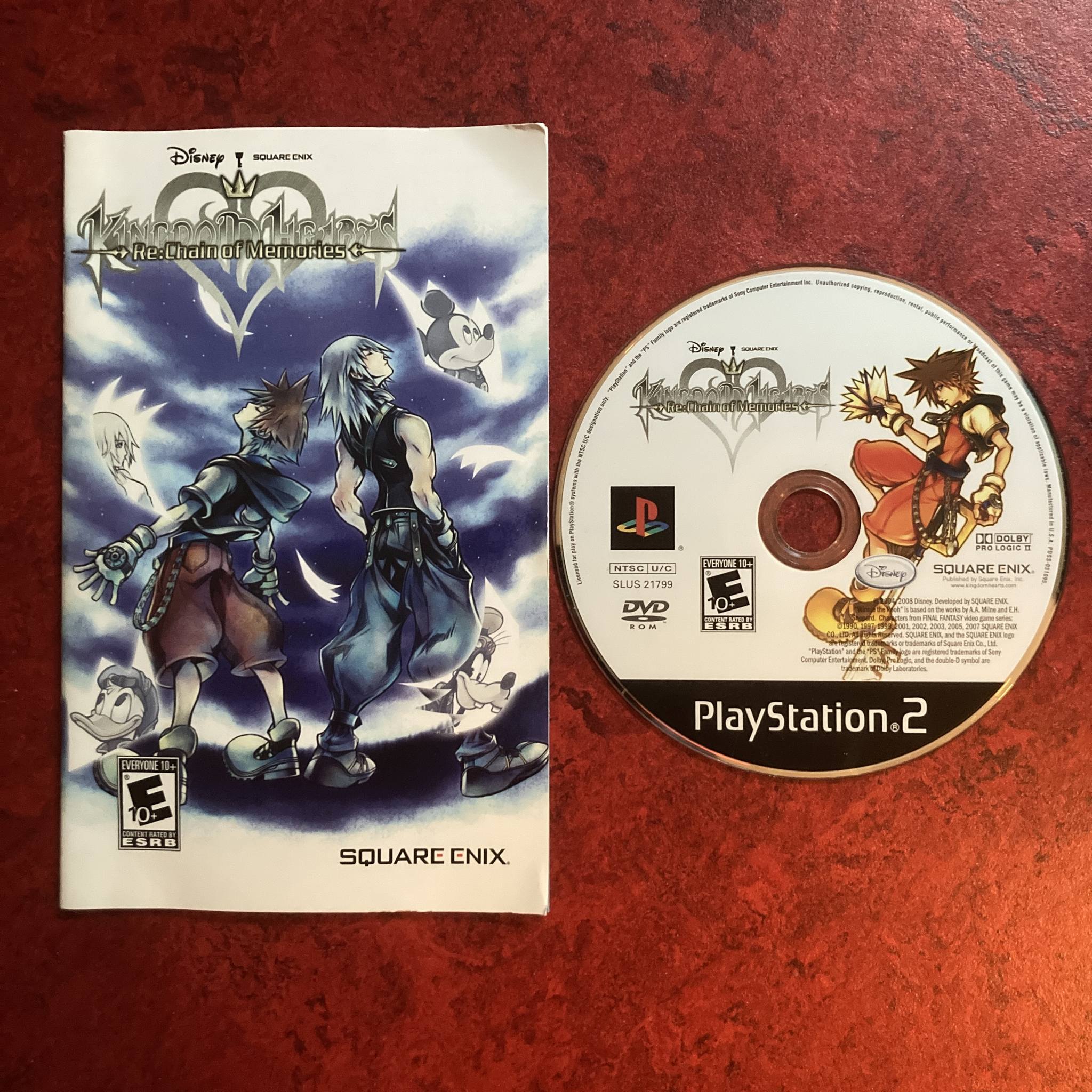 Kingdom Hearts Re: Chain of Memories (PS2)