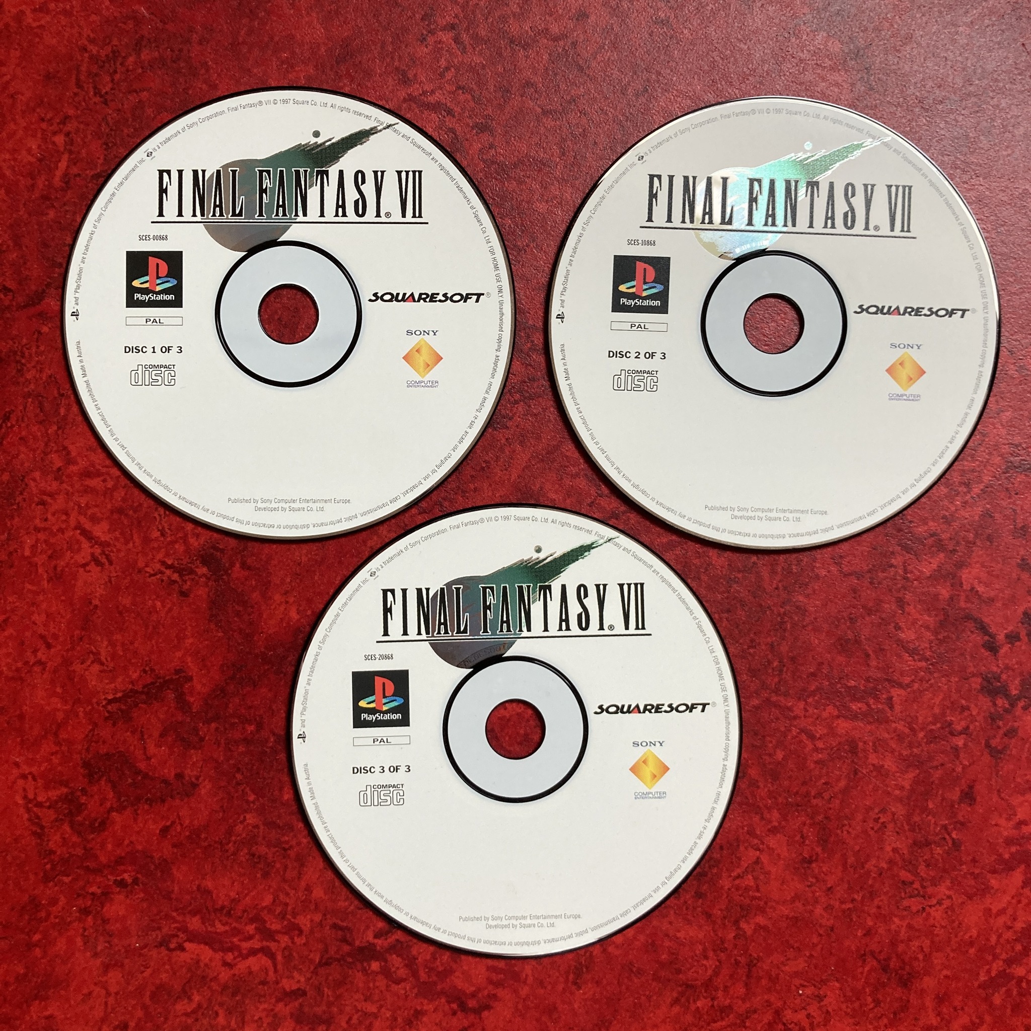 Final Fantasy VII – versions occidentales (PlayStation)