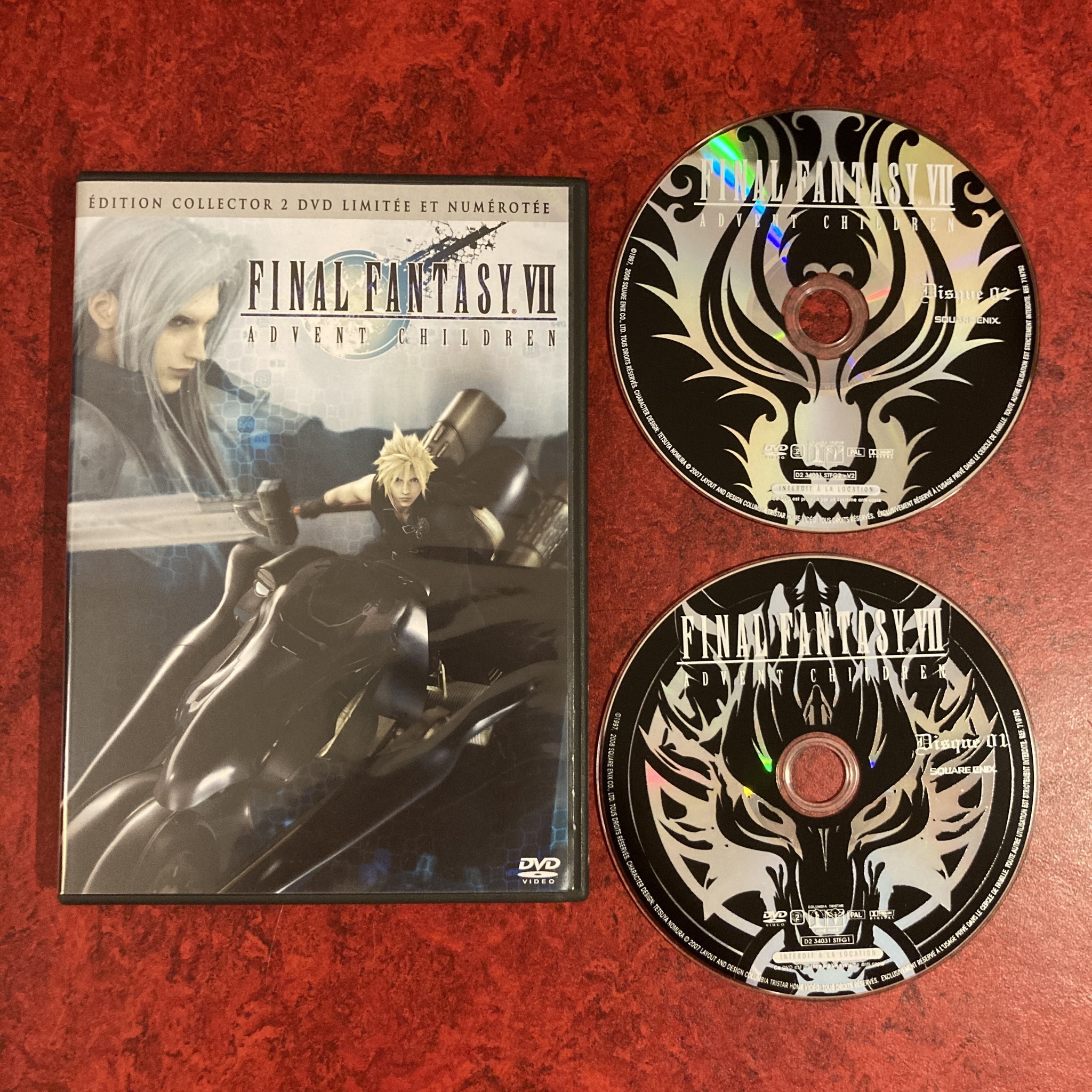 Final Fantasy VII : Advent Children (DVD, Blu-ray, UMD)