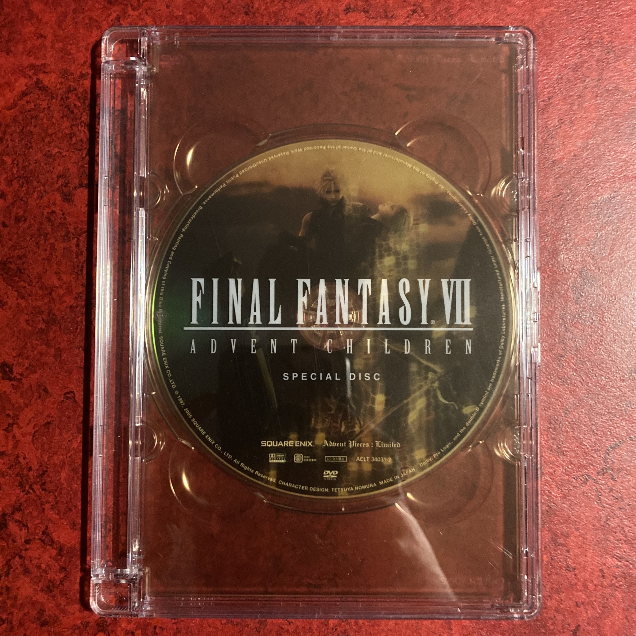 Advent Pieces : Limited – Final Fantasy VII Advent Children