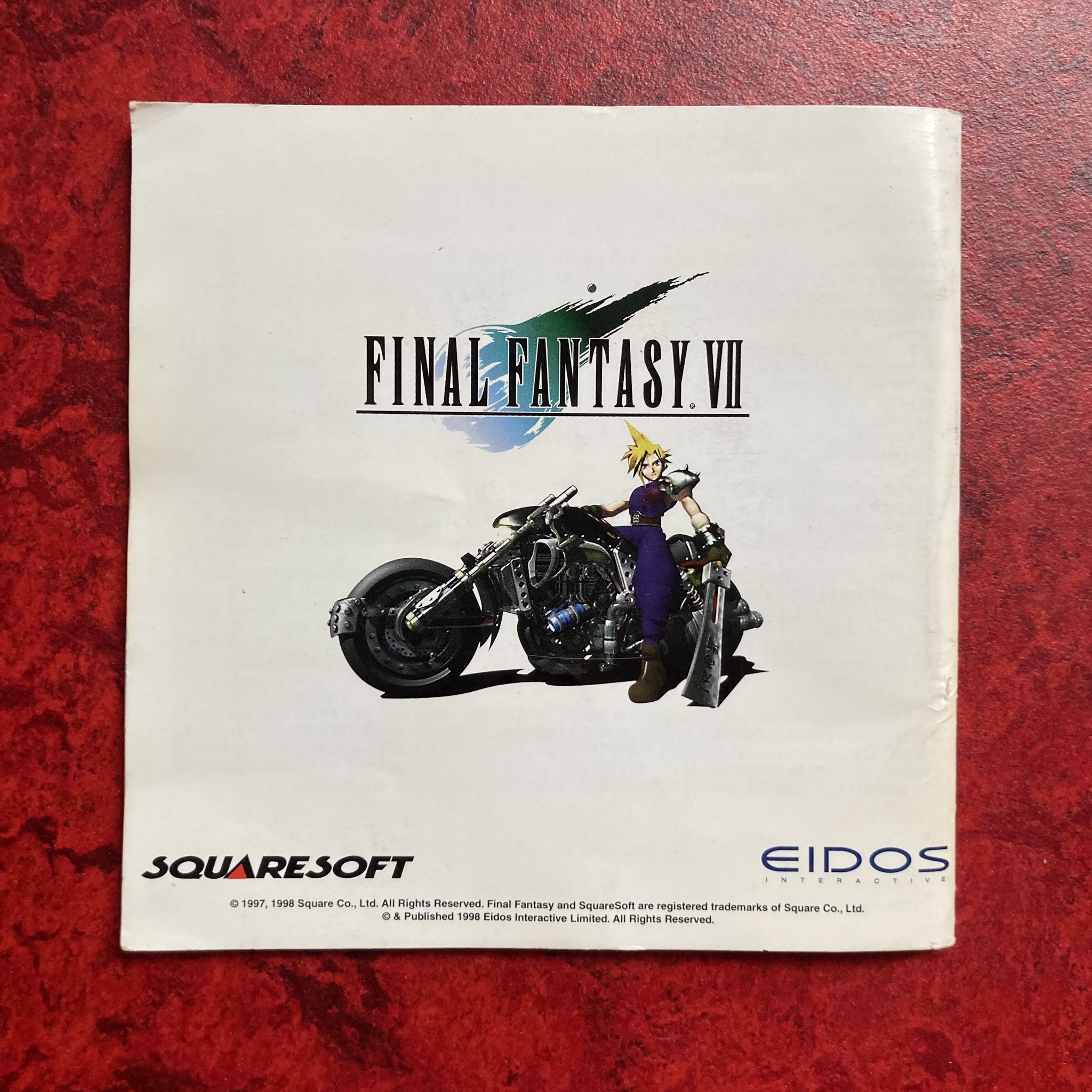 Final Fantasy VII (PC / Europe)