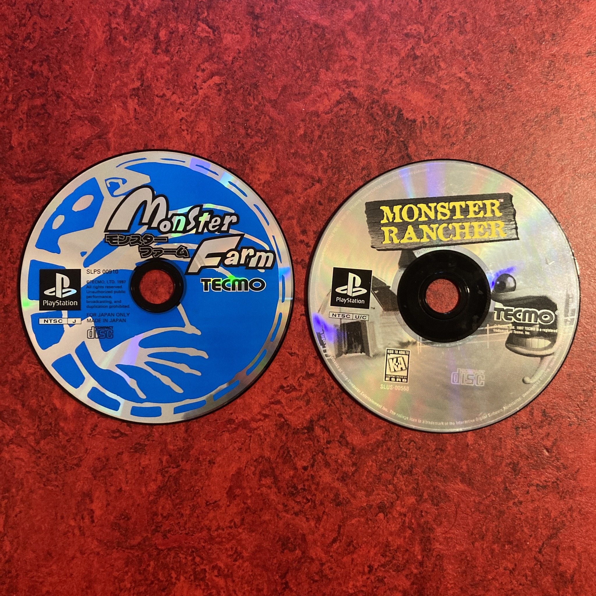 Monster Farm / Monster Rancher (PlayStation)