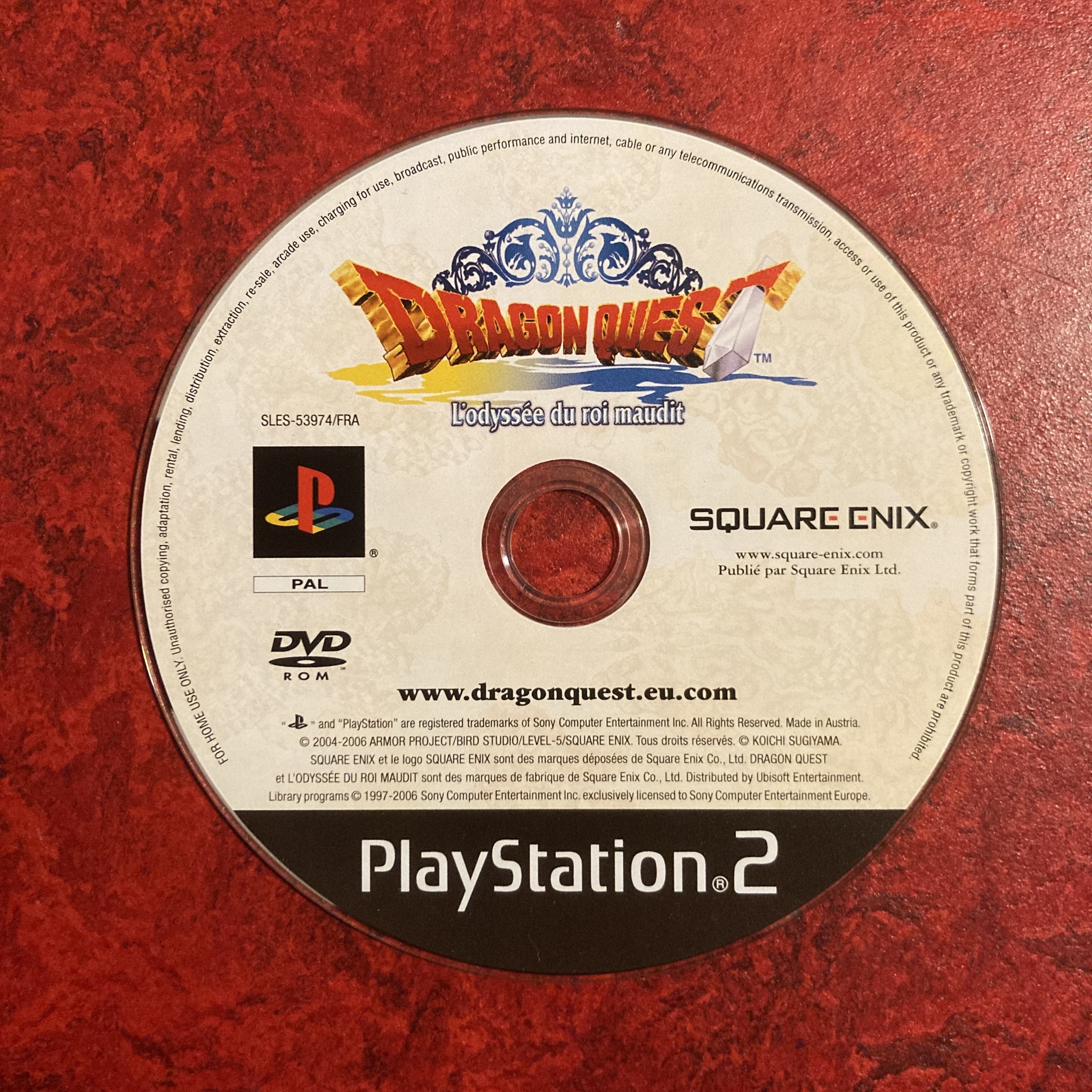 Dragon Quest : l’Odyssée du Roi Maudit / Dragon Quest VIII (PS2)