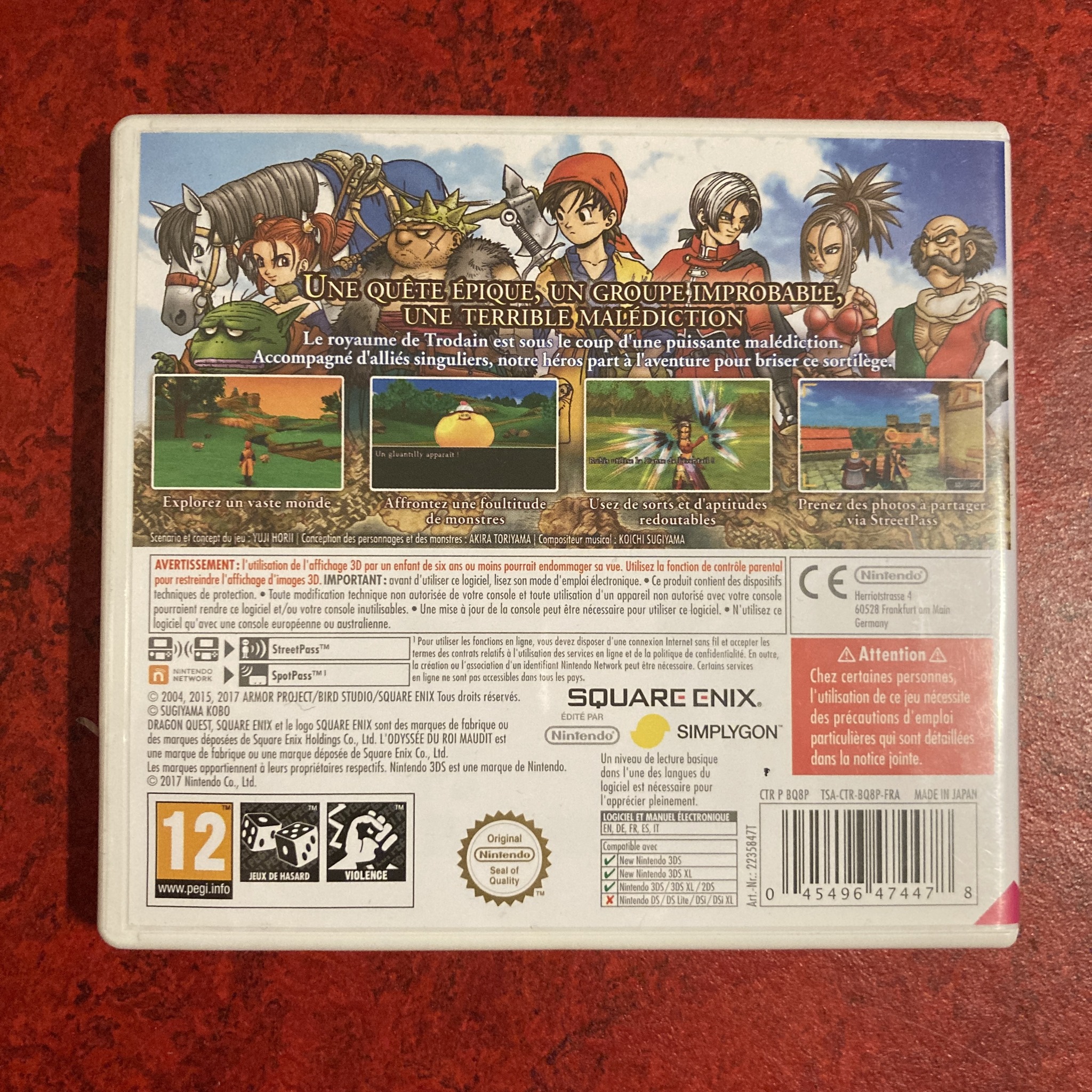 Dragon Quest VIII : l’Odyssée du Roi Maudit (3DS)