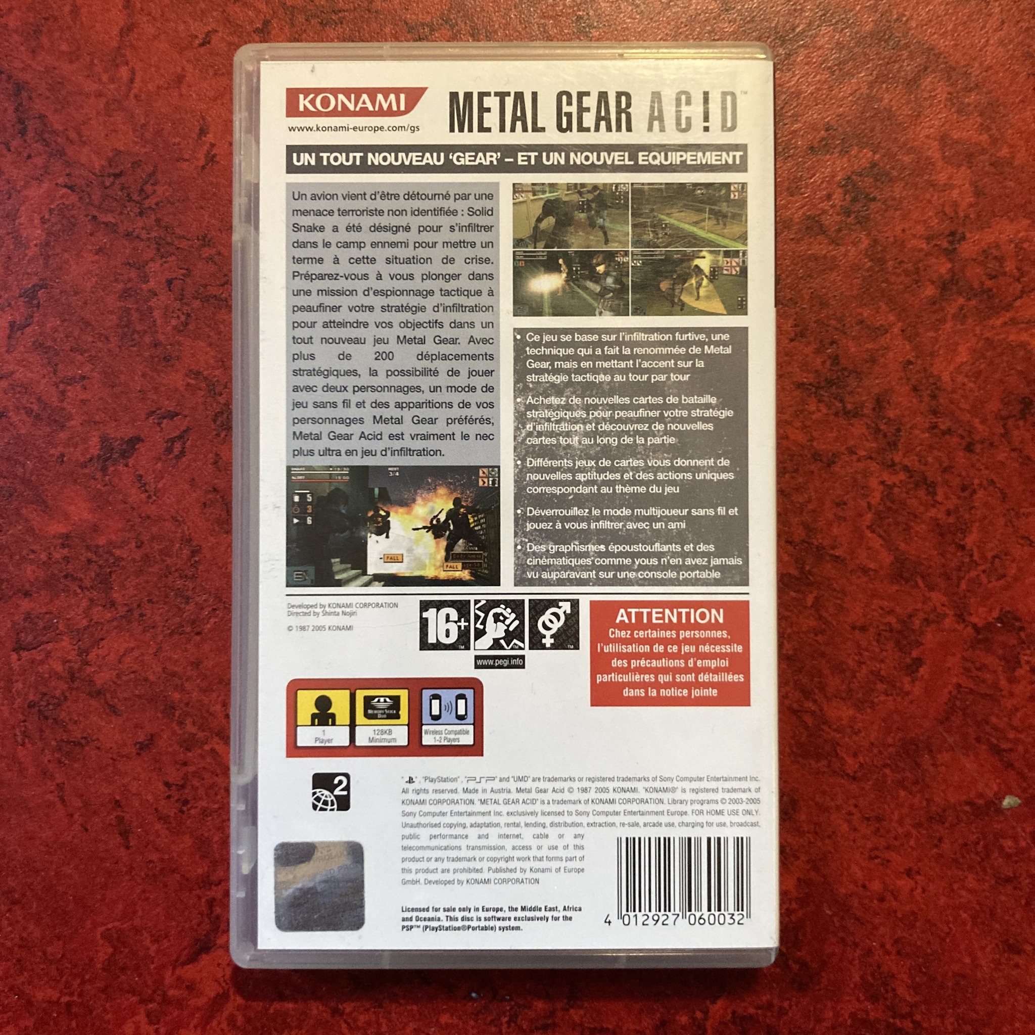 Metal Gear Ac!d (PSP)