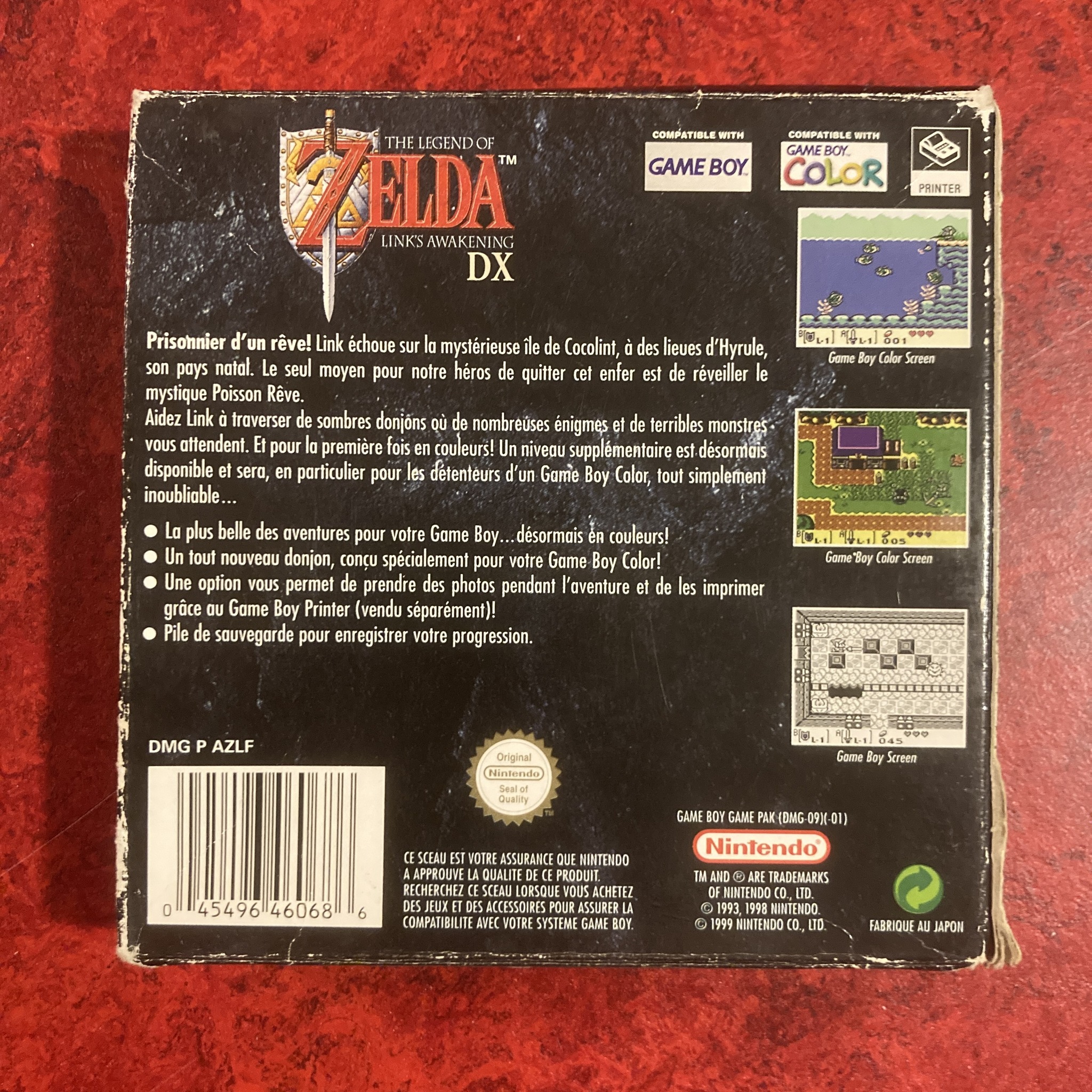 The Legend of Zelda : Link’s Awakening / Link’s Awakening DX (Game Boy / GBC)