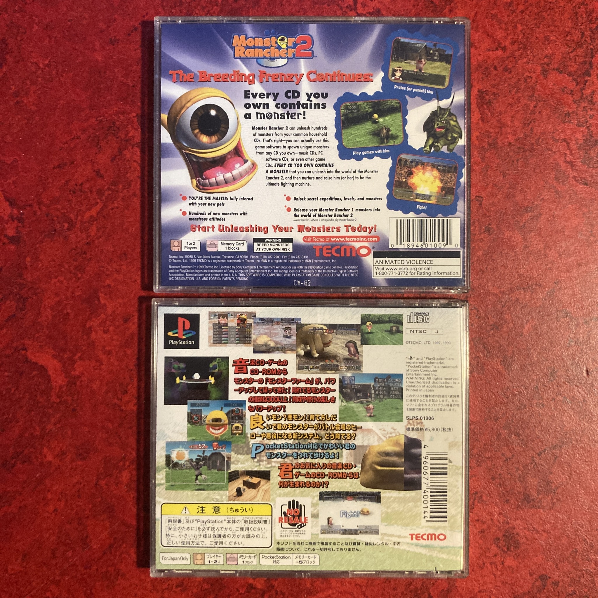 Monster Farm 2 / Monster Rancher 2 (PlayStation)