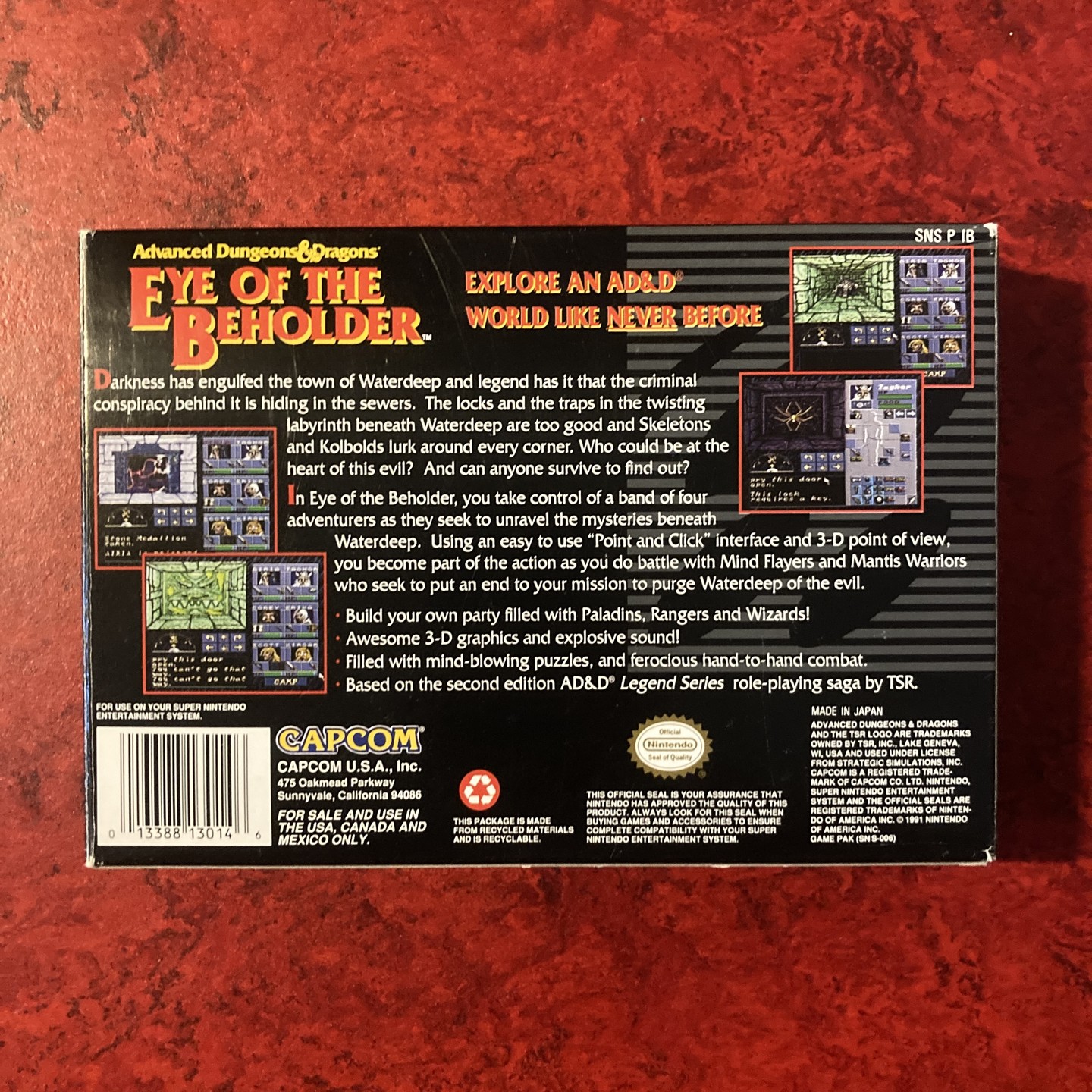 Eye of the Beholder (Super Nintendo)