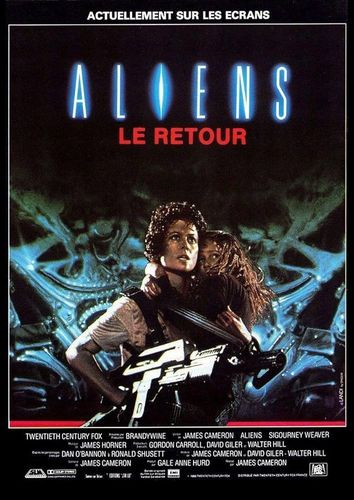 Hier, j'ai regardé un film: "Aliens, le retour"