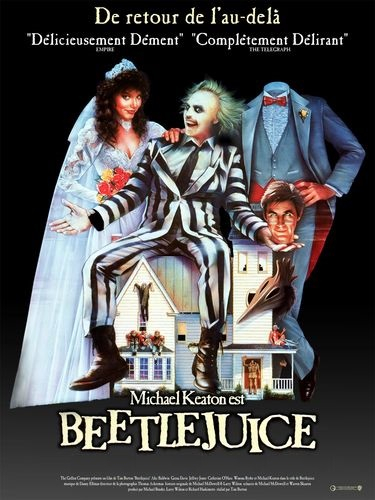 Hier, j'ai regardé un film: "Beetlejuice"