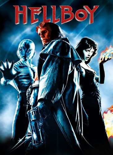 Hier, j'ai regardé un film: "Hellboy"