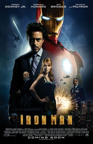 Hier, j'ai regardé un film: "Iron Man"