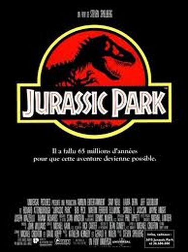 Hier, j'ai regardé un film: "Jurassic Park"