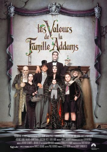 Hier, j'ai regardé un film: "Les Valeurs de la Famille Addams"