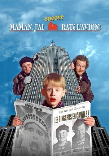 Hier, j'ai regardé un film: "Maman, j’ai encore raté l’avion"