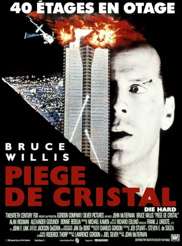 Hier, j'ai regardé un film: "Piège de cristal"