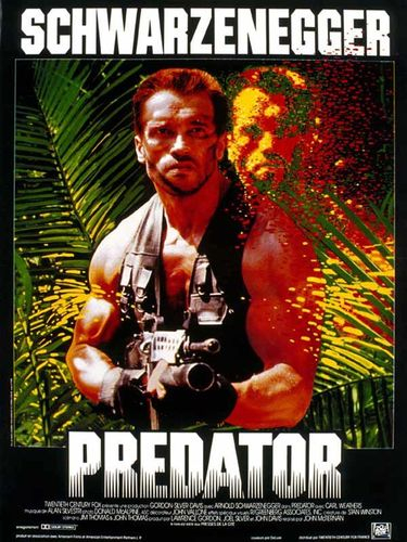 Hier, j'ai regardé un film: "Predator"