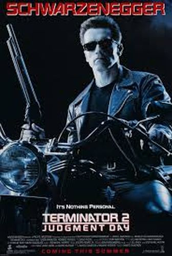 Hier, j'ai regardé un film: "Terminator 2"