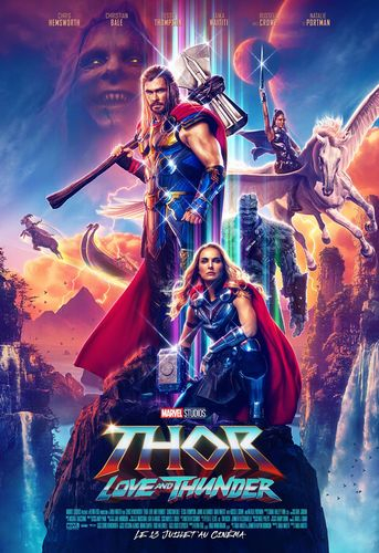 Hier, j'ai regardé un film: "Thor Love and Thunder"