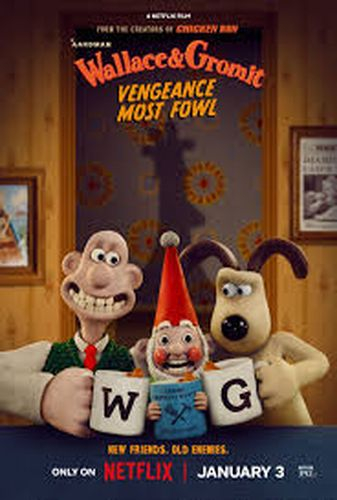 Hier, j'ai regardé un film: "Wallace et Gromit : La Palme de la vengeance"